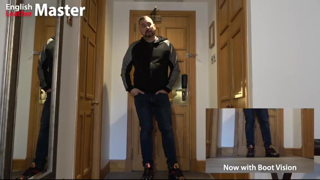 Leather Dom Gives Mind Fuck with Boot Fetish