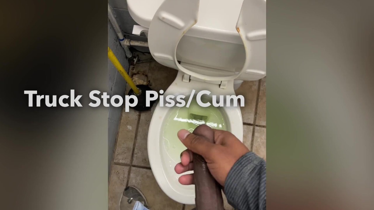 Truck Stop Men Engage in Piss and Cum Play