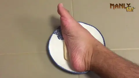 Gay Foot Fetish with Cum and Socks