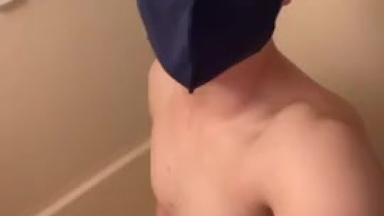 Gay Guy Pisses on Masked Man