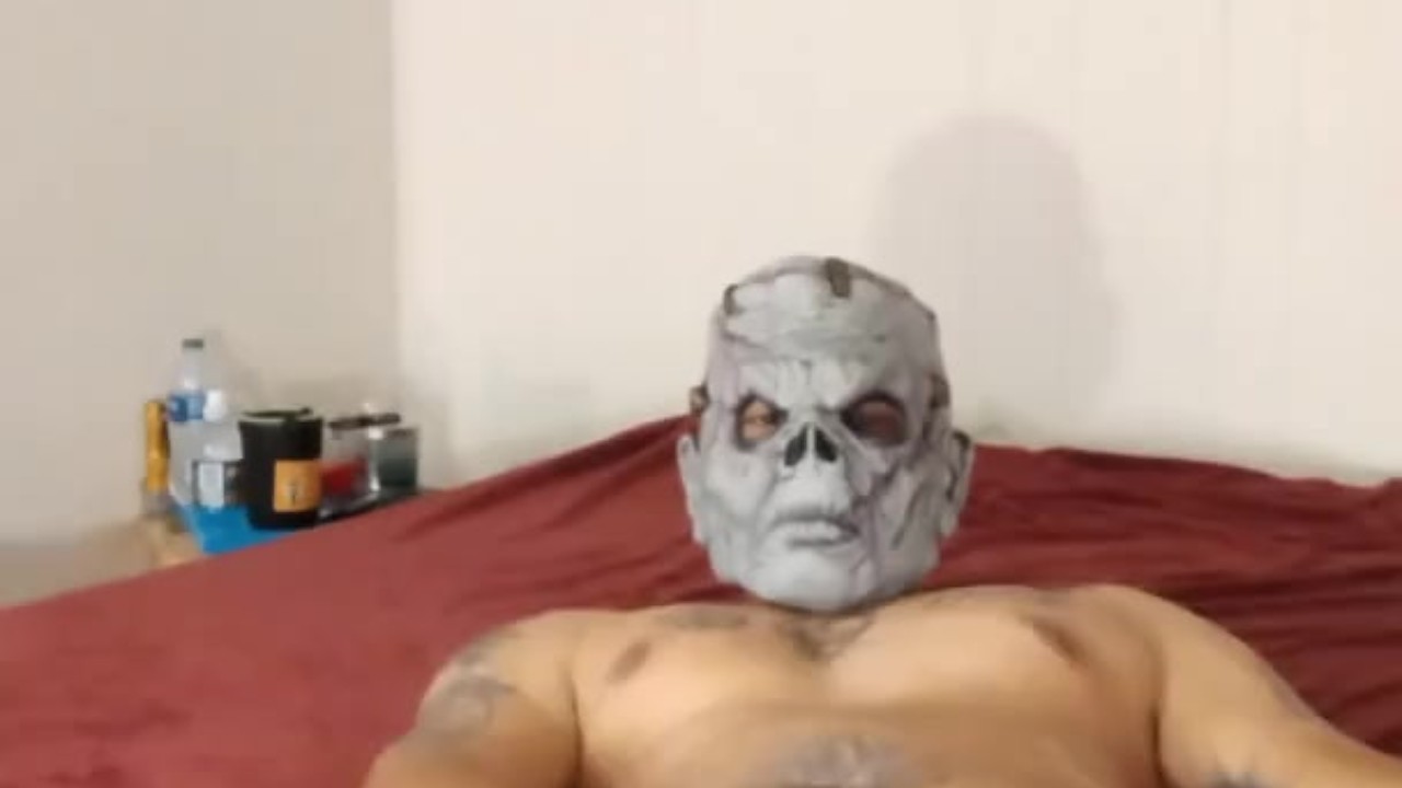 Zombie Frankenstein Uses Fleshlight for Blowjob