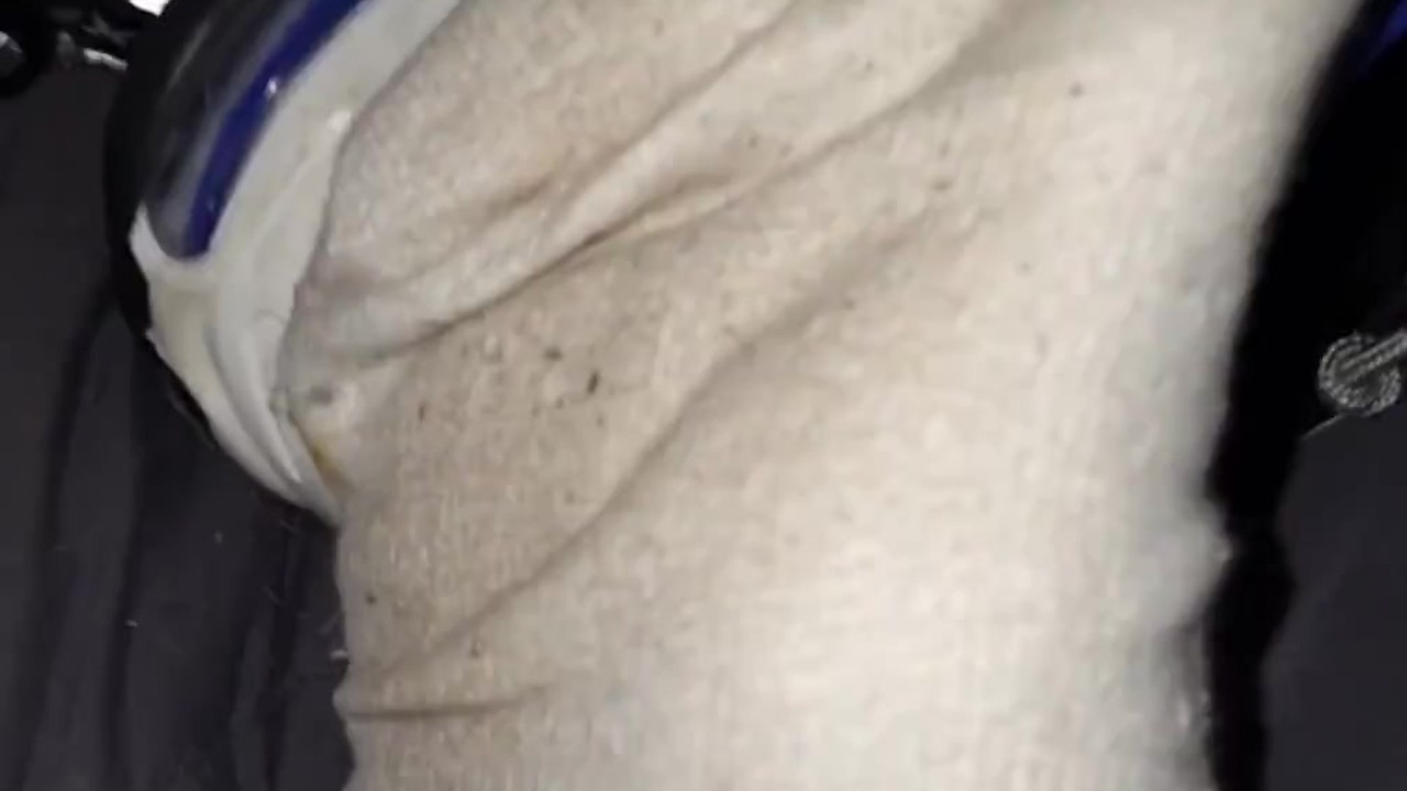 Guy Sniffs Nike Shoes in Fetish Scene