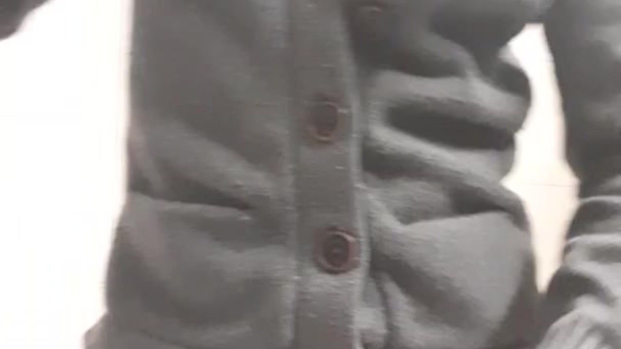 Guy Masturbates in Public Restroom