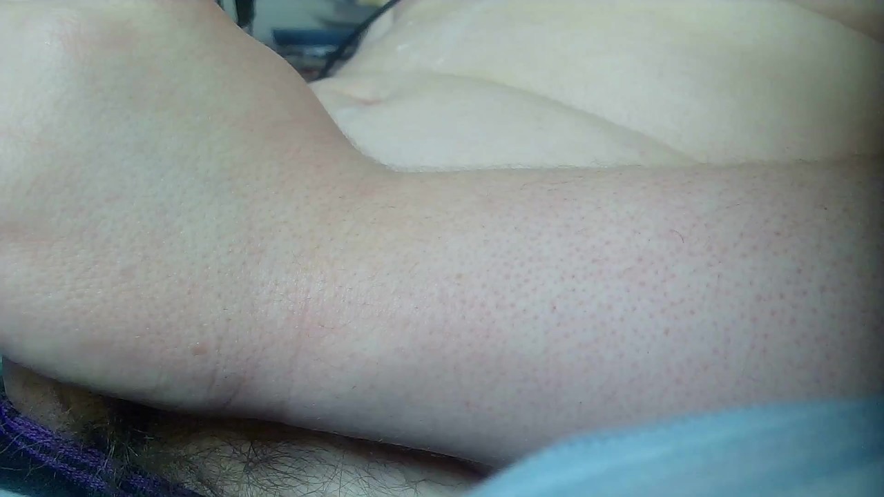 Guy Cums on His Chest and Stomach Alone