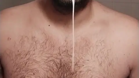 Guy Drinks Milk During Intimate Moment