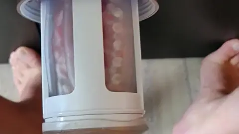 Intense Blowjob Machine Sucks Hard Till Cum