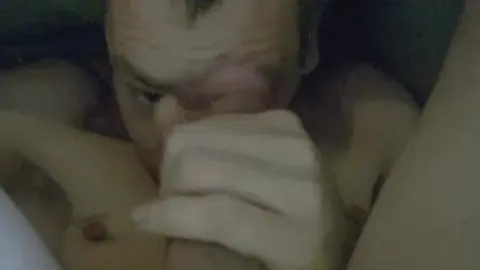Guy Cums on His Face After Self Suck and Jerk Off