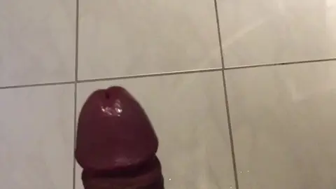 Guy Cums in Kitchen, Messy Ejaculation Scene