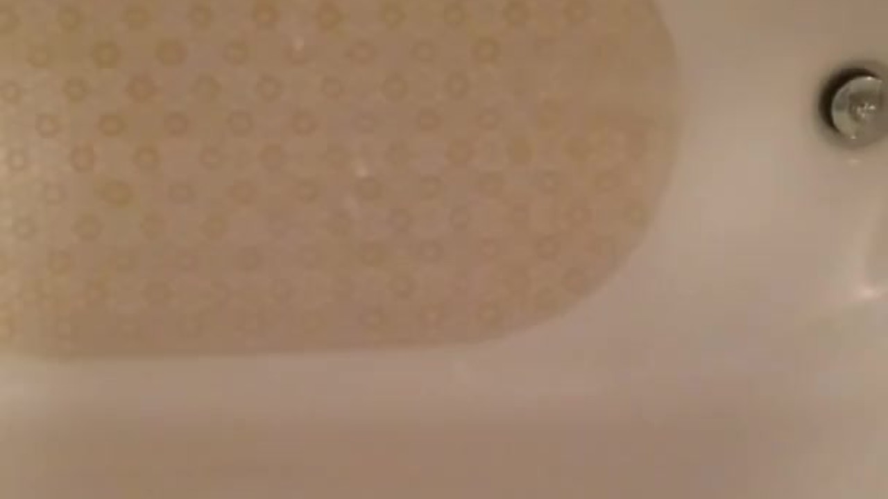 Guy Cums in Shower with Massager