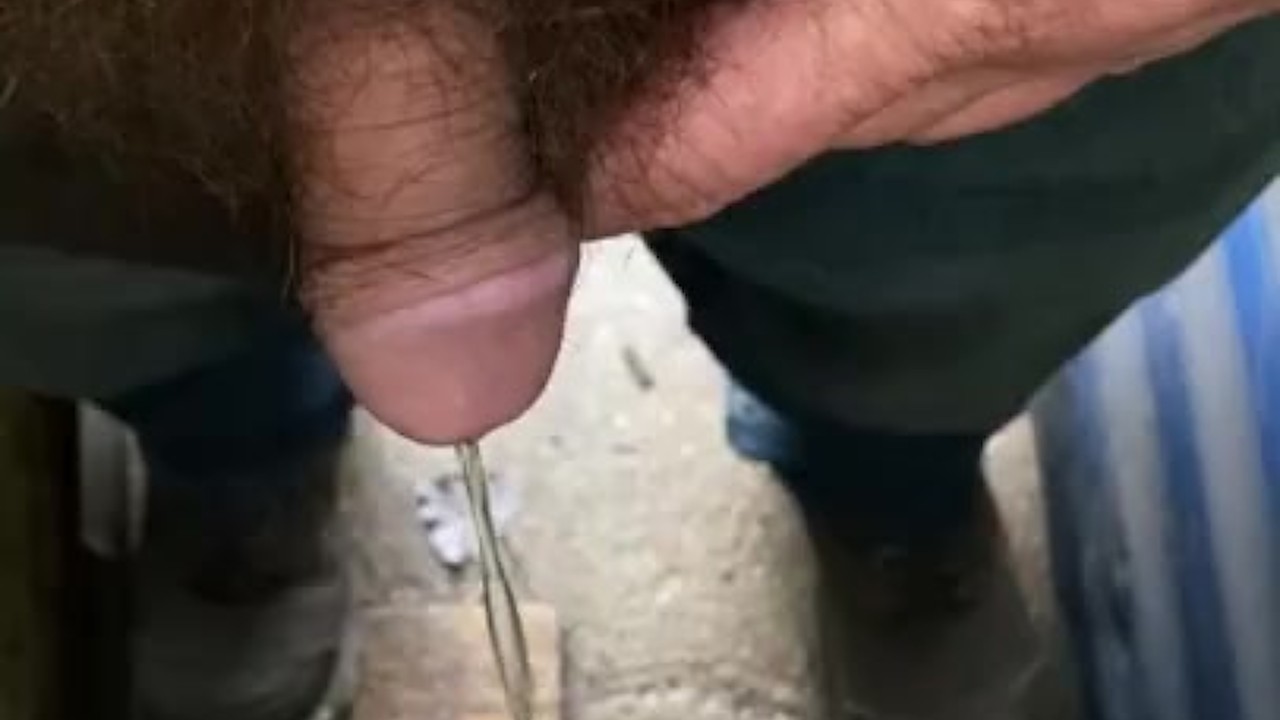 Public Pissing with Small Cock Exposure