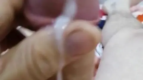 Morning Solo Ejaculation Caught on Camera