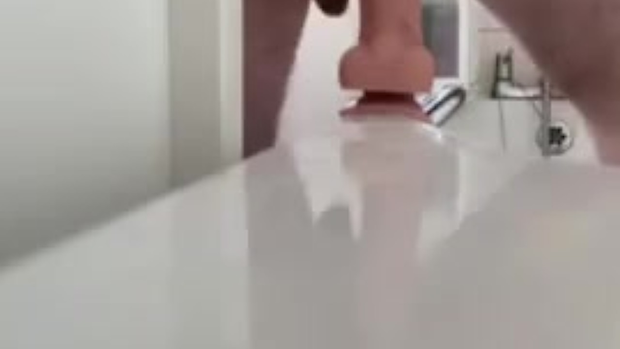 Gay Guy Tries Small Dildo for Quick Solo Play