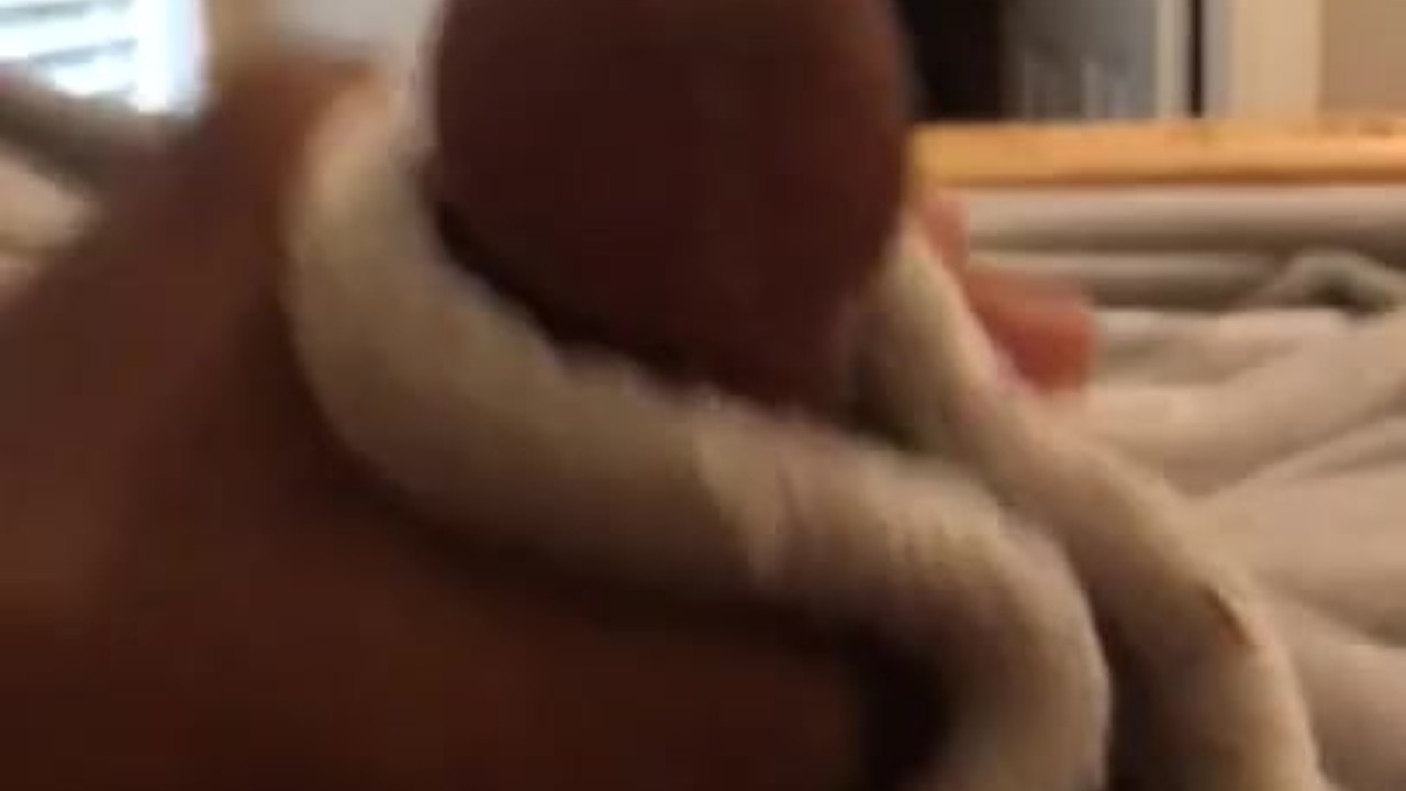 Guy Gives Handjob and Cumshot in Quick Session