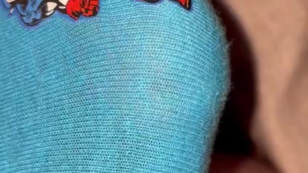 Guy Pisses in Marvel Briefs