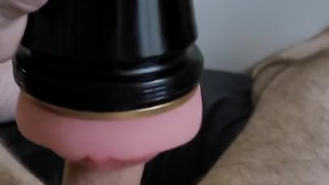 Masturbating with Pocket Pussy for Intense Orgasm