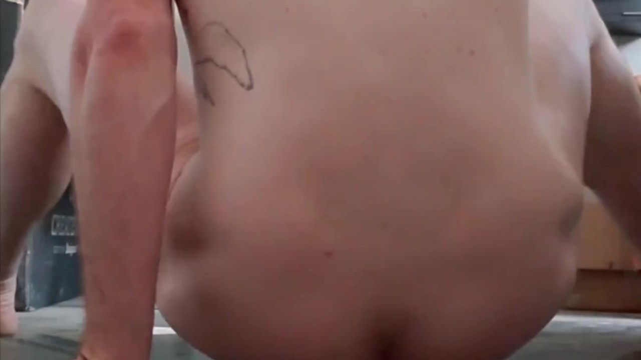 Gay Bottom Takes 18 Inch Dildo Up His Ass