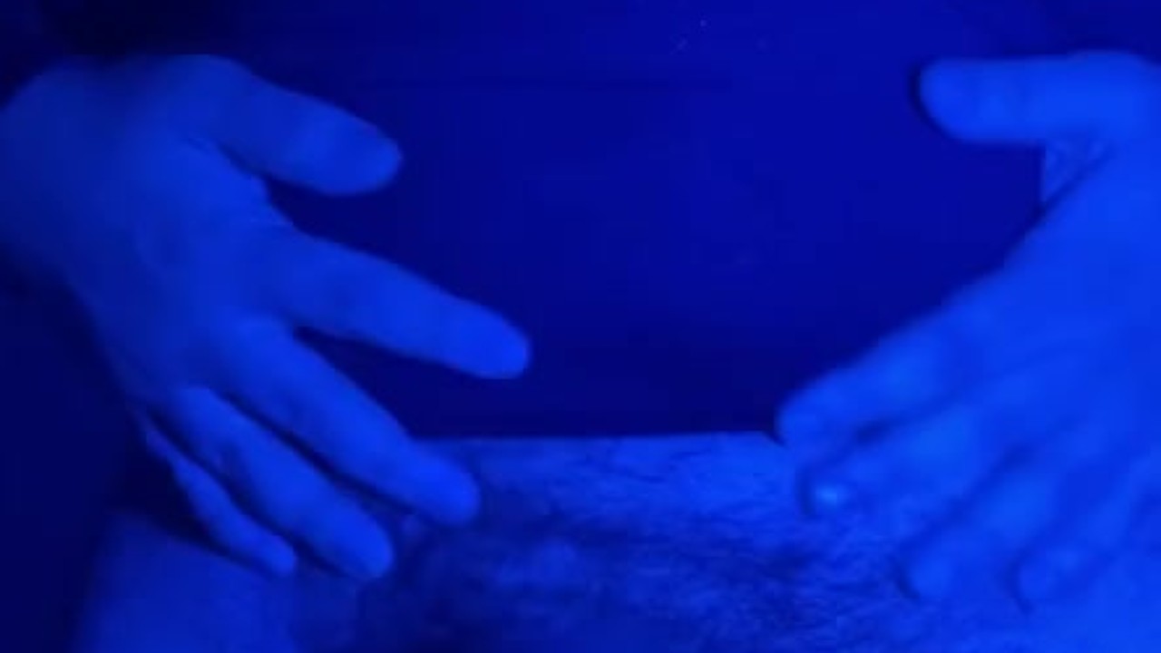 Hairy Latino Shows Off Big Ass While Jerking Uncut Cock