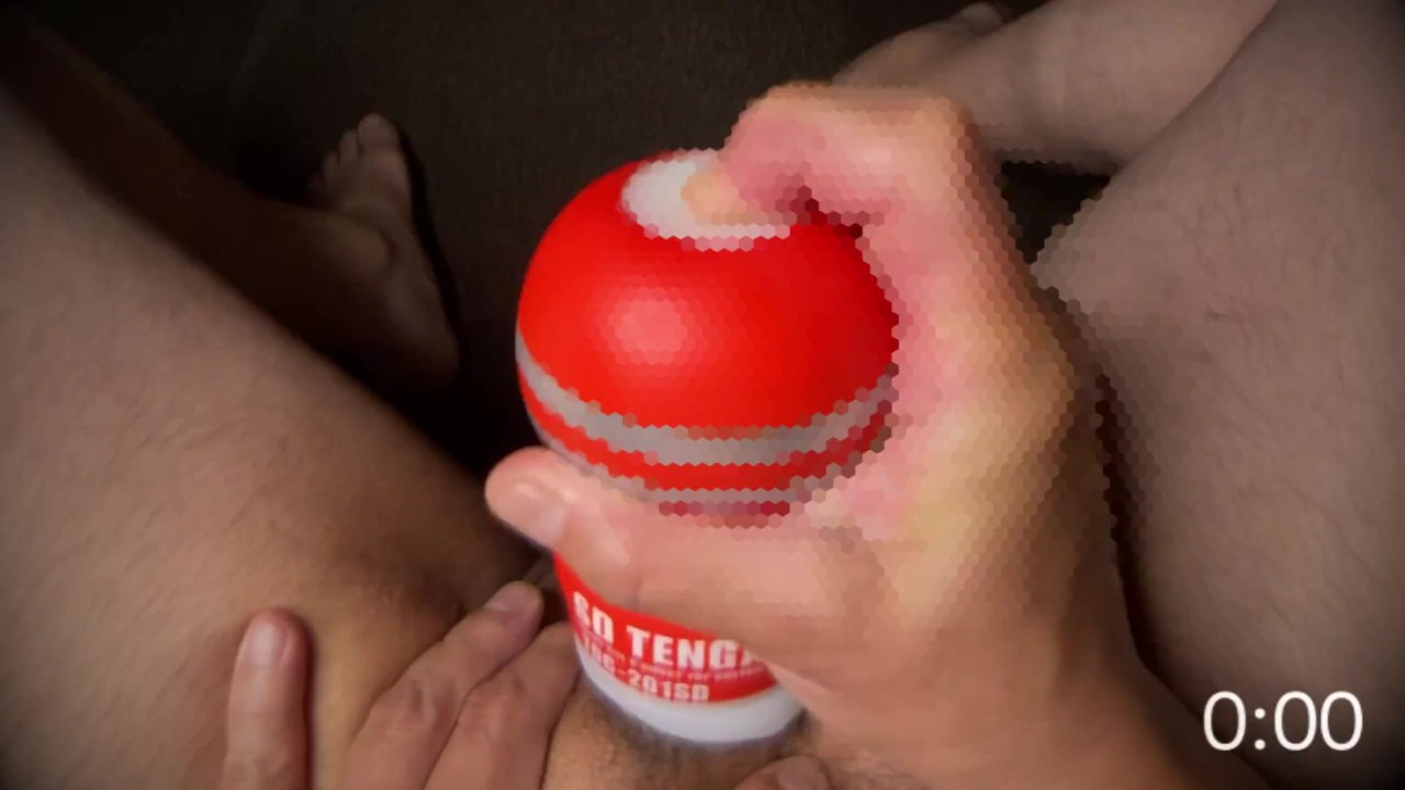 Asian Guy Masturbates with Tenga Toy