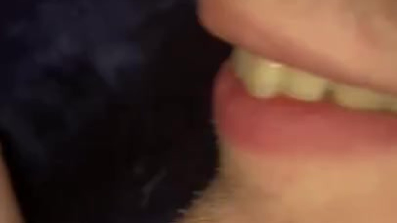 Guy Cums on Stomach in Quickie