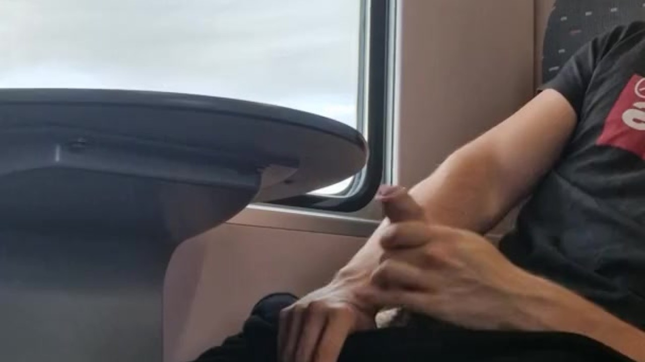 Train Driver Catches Twink Masturbating on Tracks
