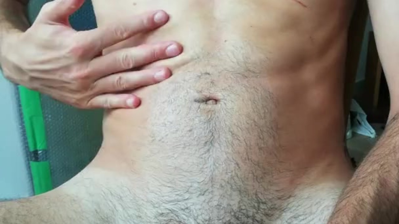 Raw Solo Action: Hairy Latino Cums