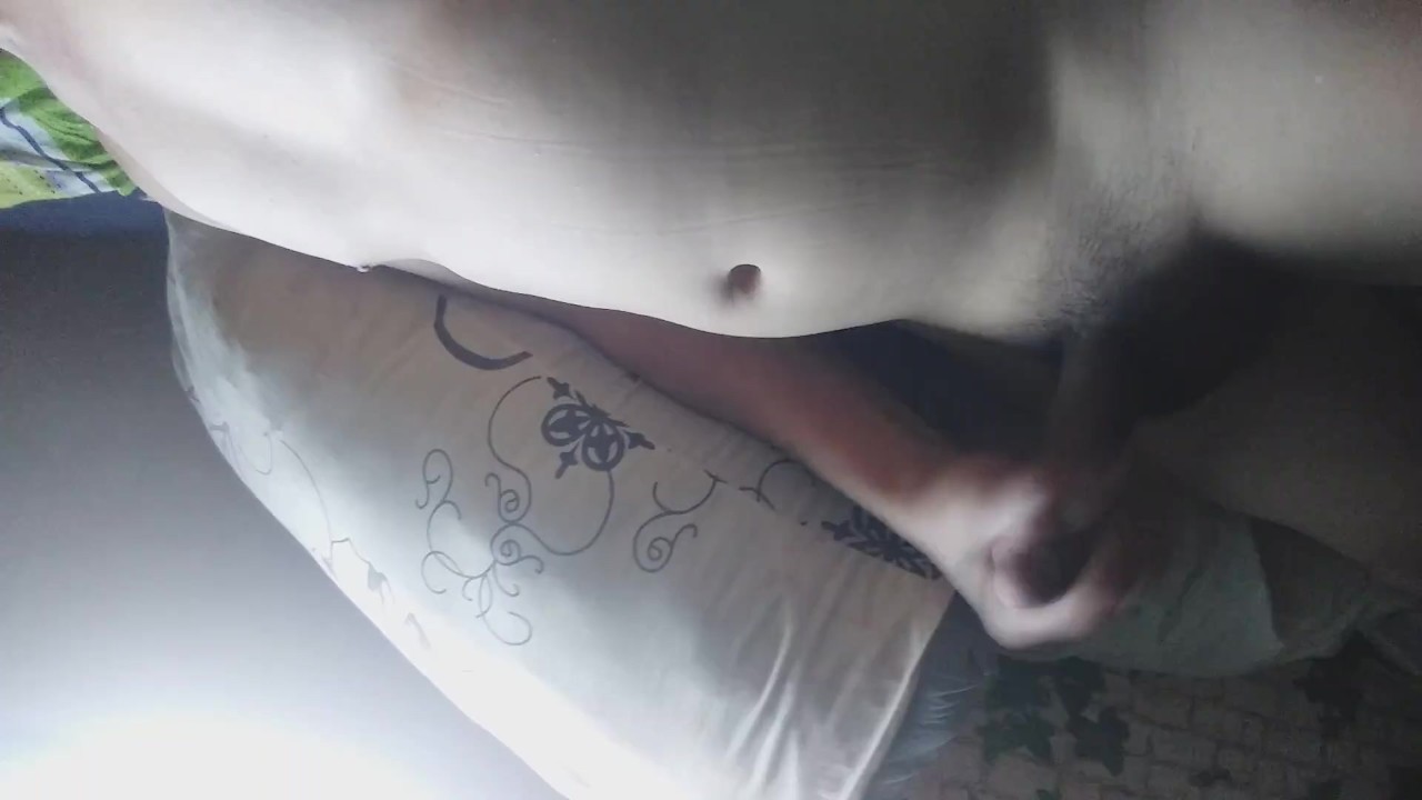 Solo Guy Masturbates with Visible Double Chin