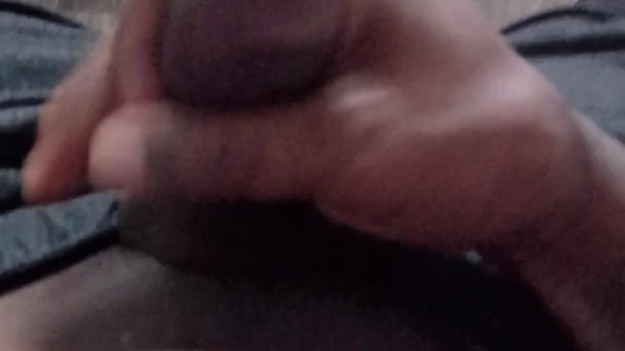 BBC Guy Masturbates to Cumshot in POV