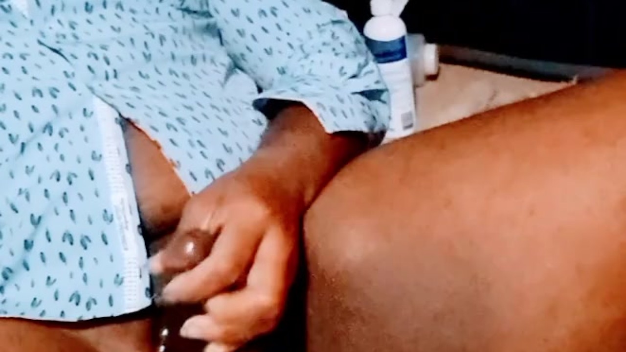 Macho Guy Masturbates After Party