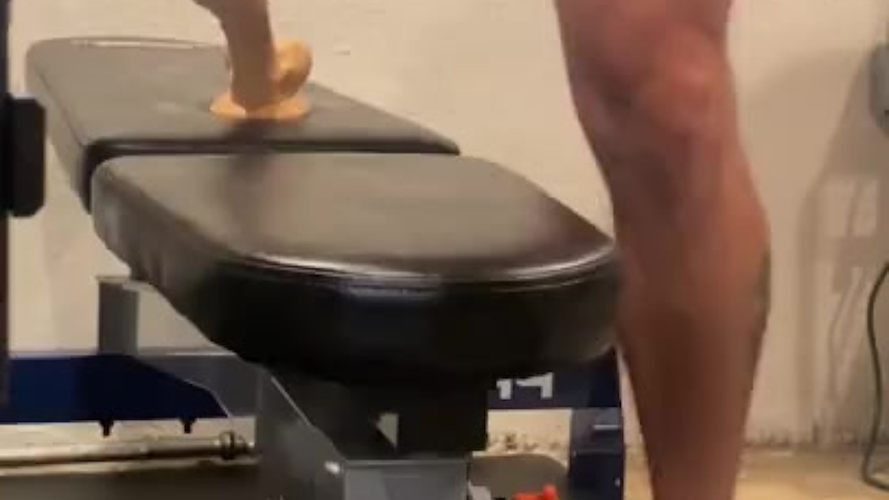 Daddy Jerks Off and Cums