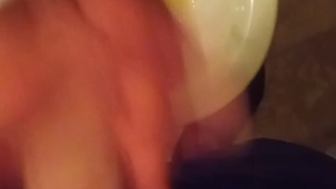 Gay Guy Strokes Thick Cock Over Filled Toilet