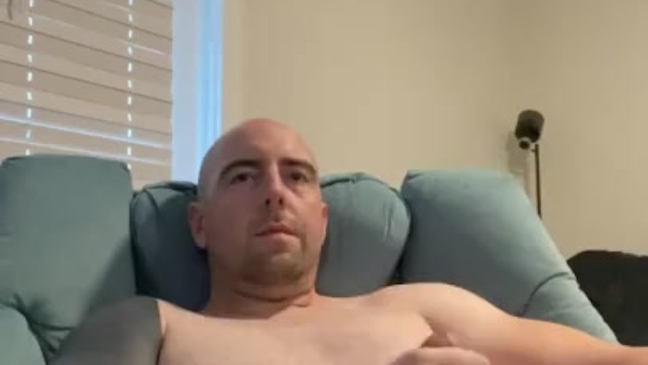 Tattooed Guy Shows Off Huge Cock