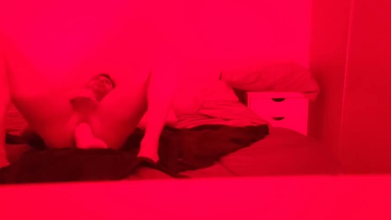 Teen Masturbates with Huge Dildo Anal Play