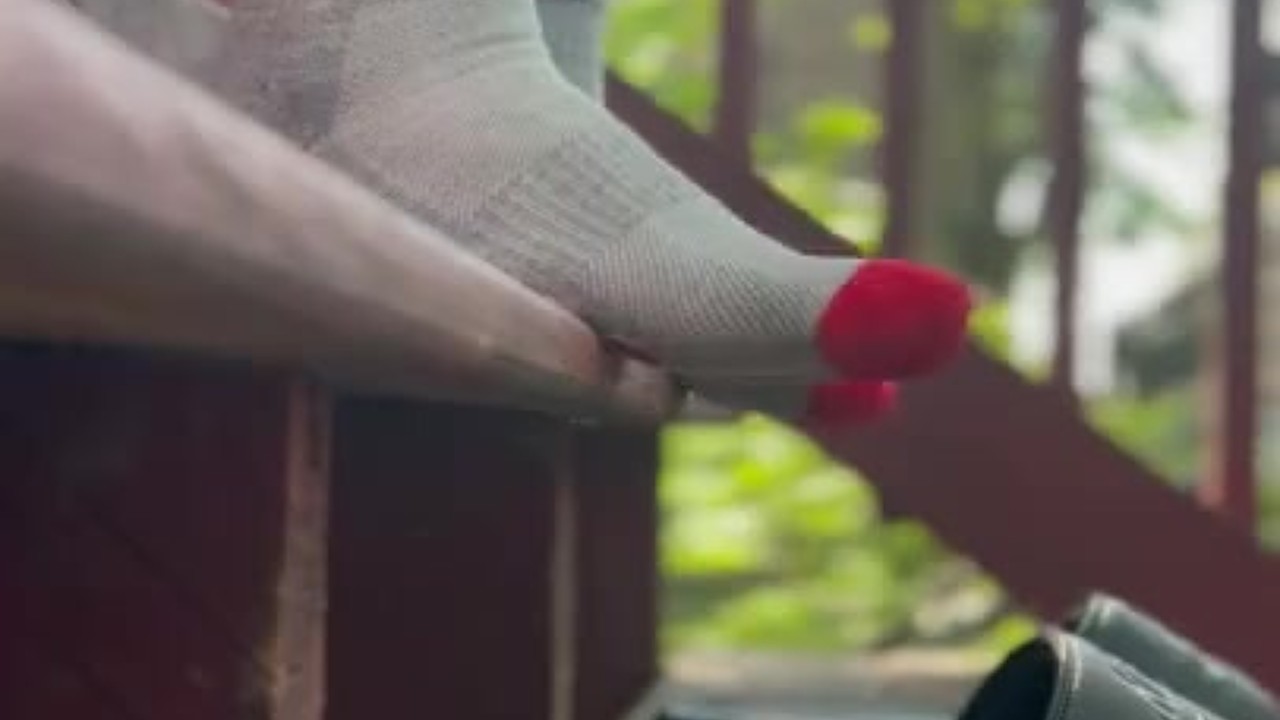 Gay Foot Fetish: Sweaty Socks POV