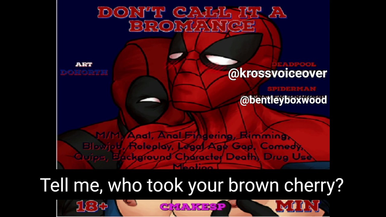 Superhero Threesome with Spidey and Pool