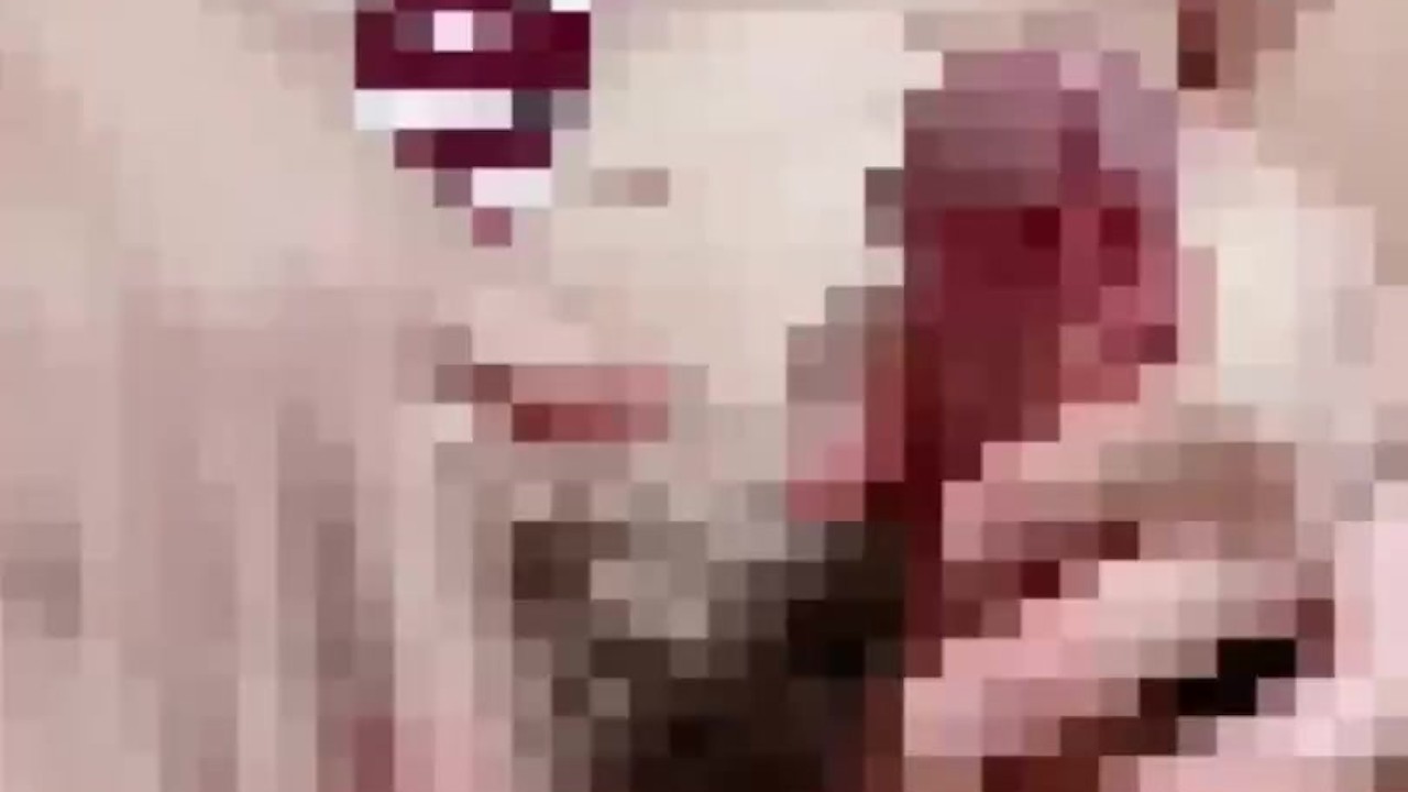 Tied Up in Necktie for Messy Masturbation