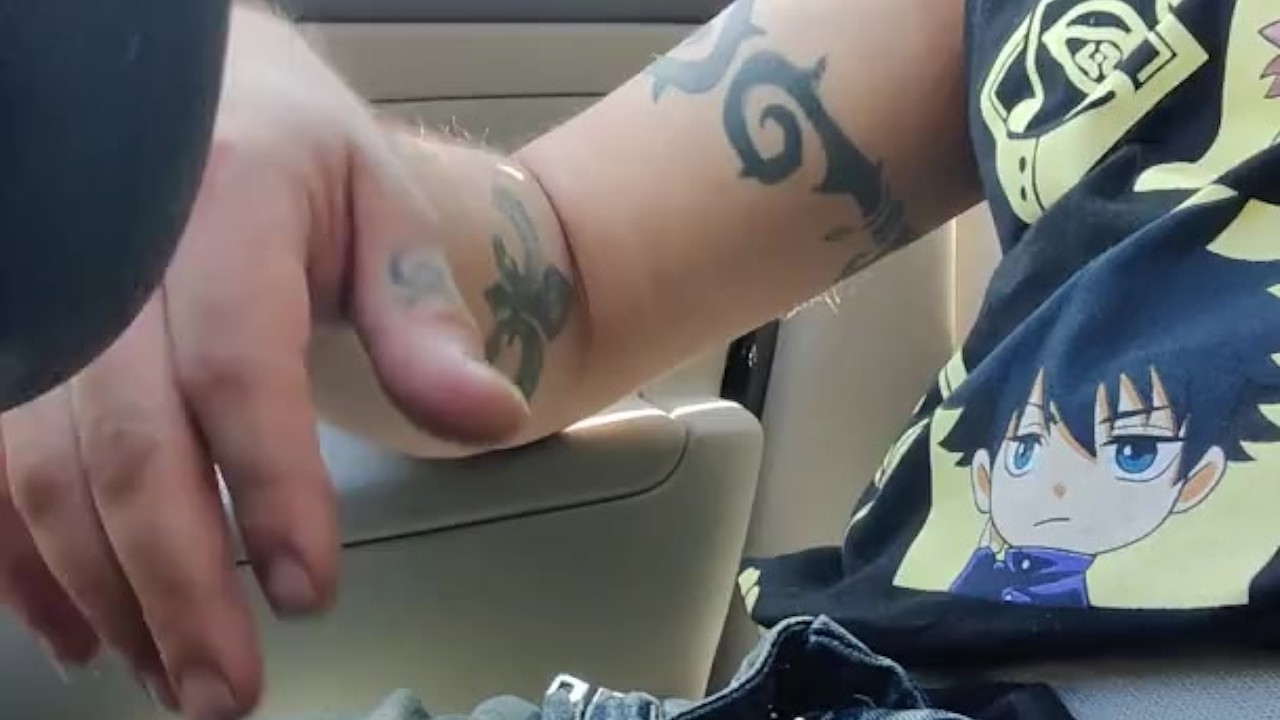 Public Jerk Off in West Hollywood Alley