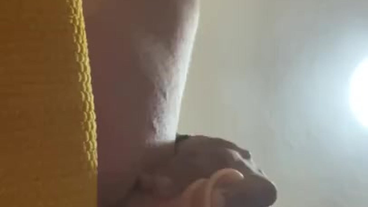 Solo Guy Plays with Dildo