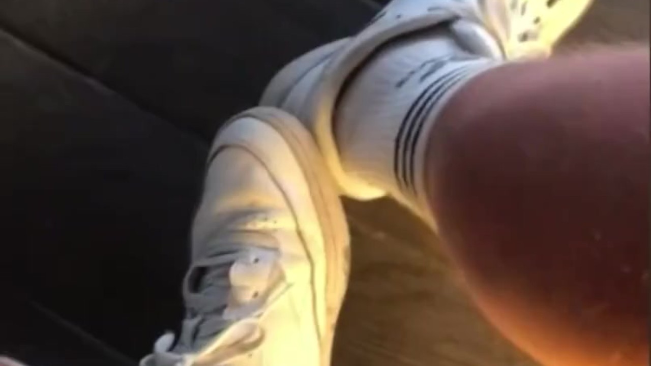 Sweaty Feet Massage After Run