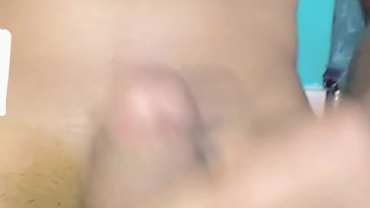 Guy Strokes His Erect Cock