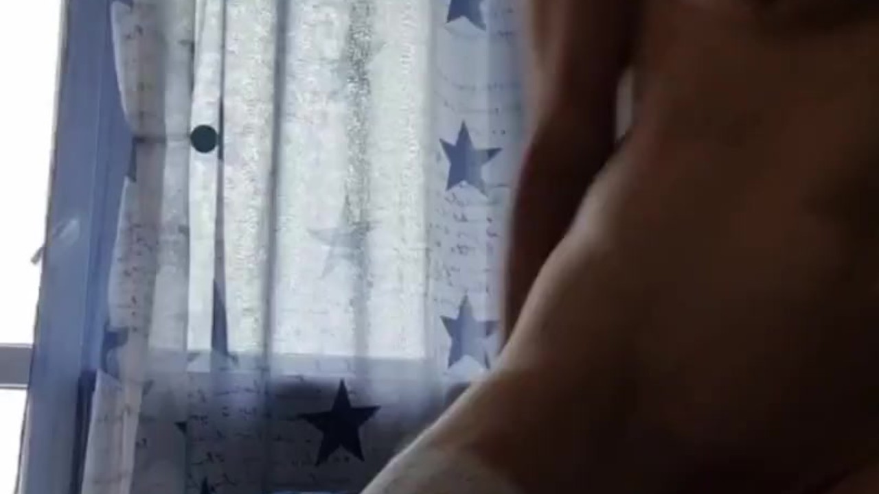 Guy in Stockings Rides Dildo and Fucks Himself