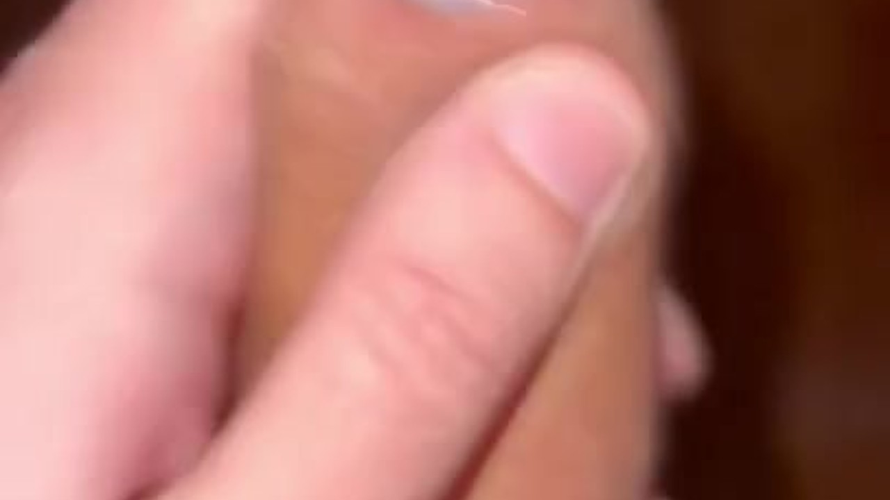Uncut Guy Masturbates to Cumshot
