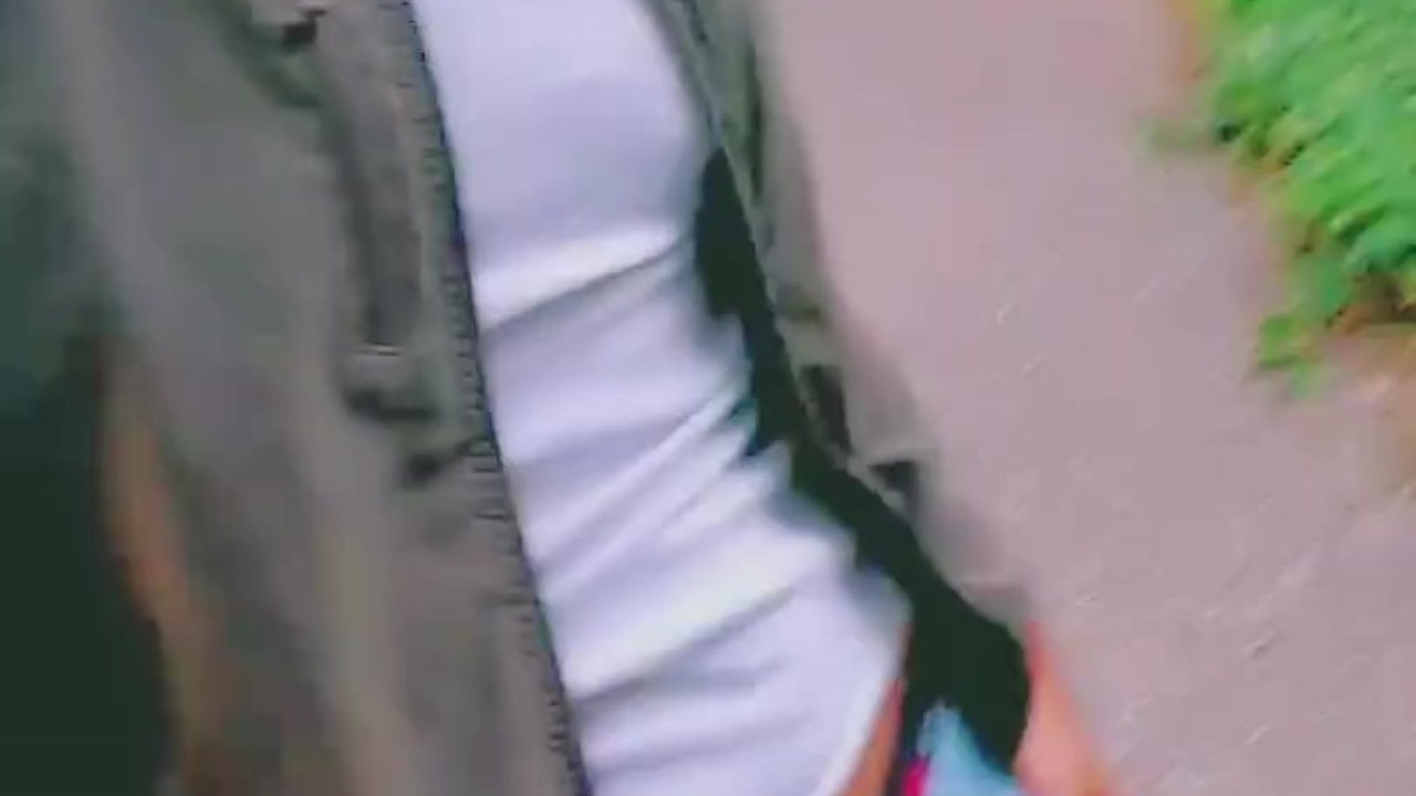 Exhibitionist Performs Sexy Acts in Public