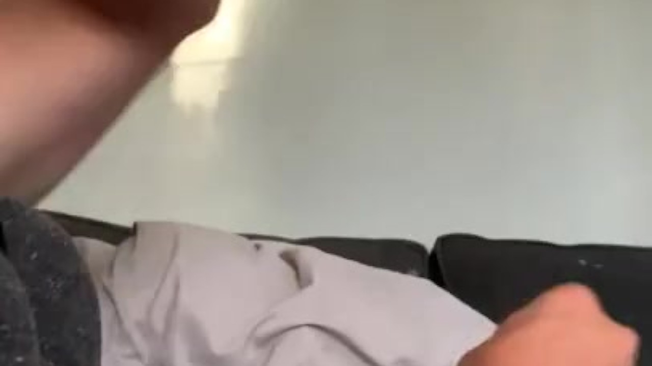 Crossdresser Masturbates Home Alone