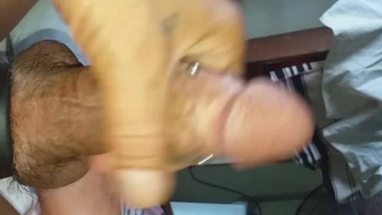 Solo Guy Jerks Off Till Cum Explosion