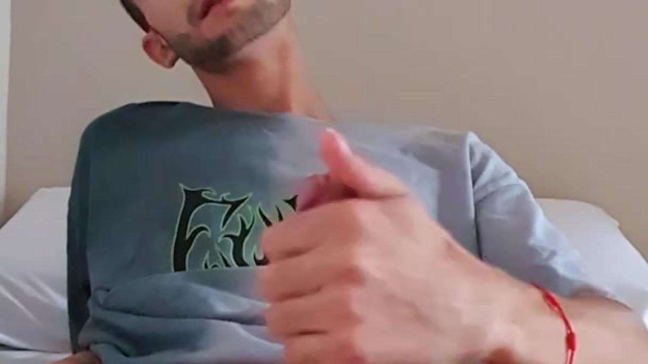 Young Gay Guy Masturbates on Camera