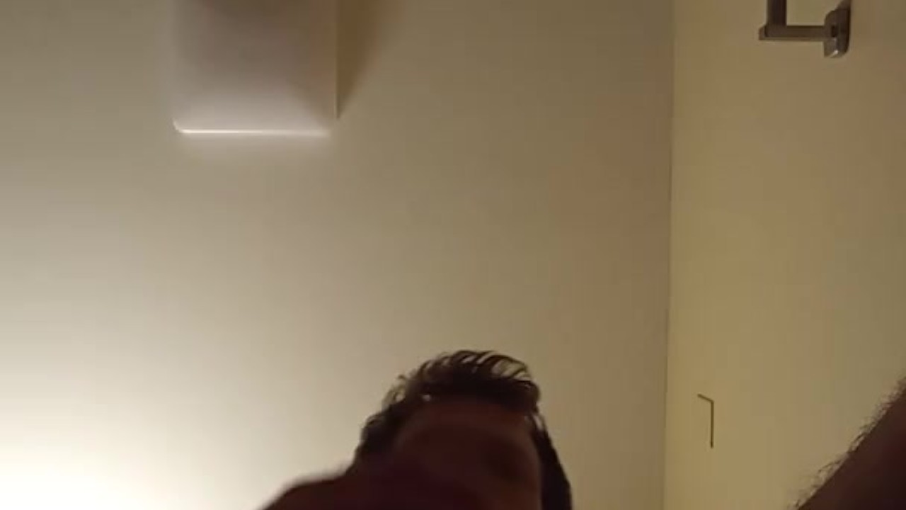 Horny Twink Shows Off His Big Friend