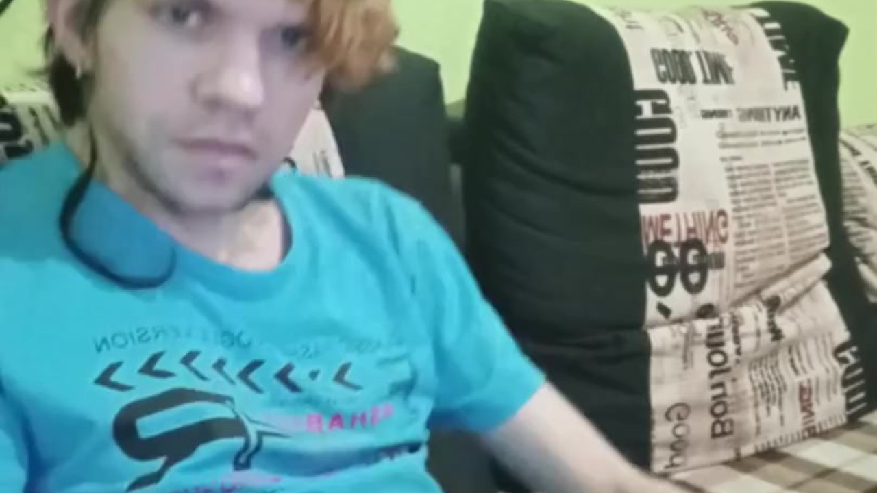 Young Guy Shows Off Big Dick Tease