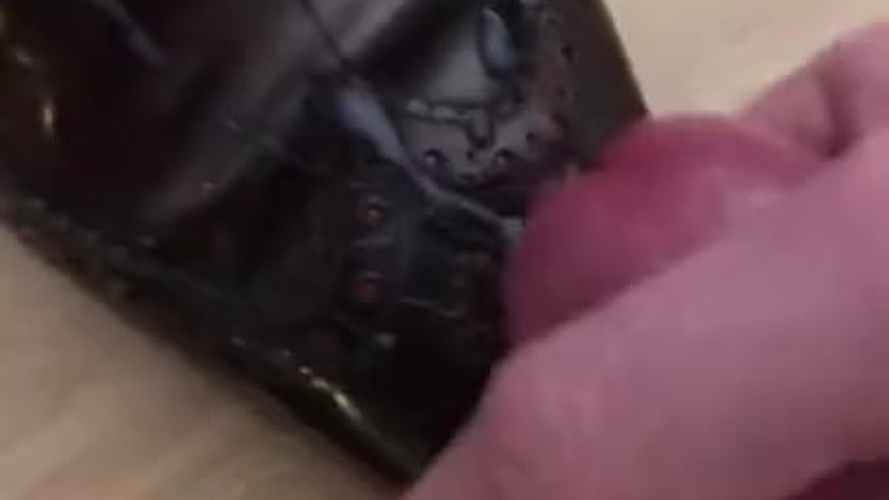 Guy Cums on Dress Shoes in Messy Scene