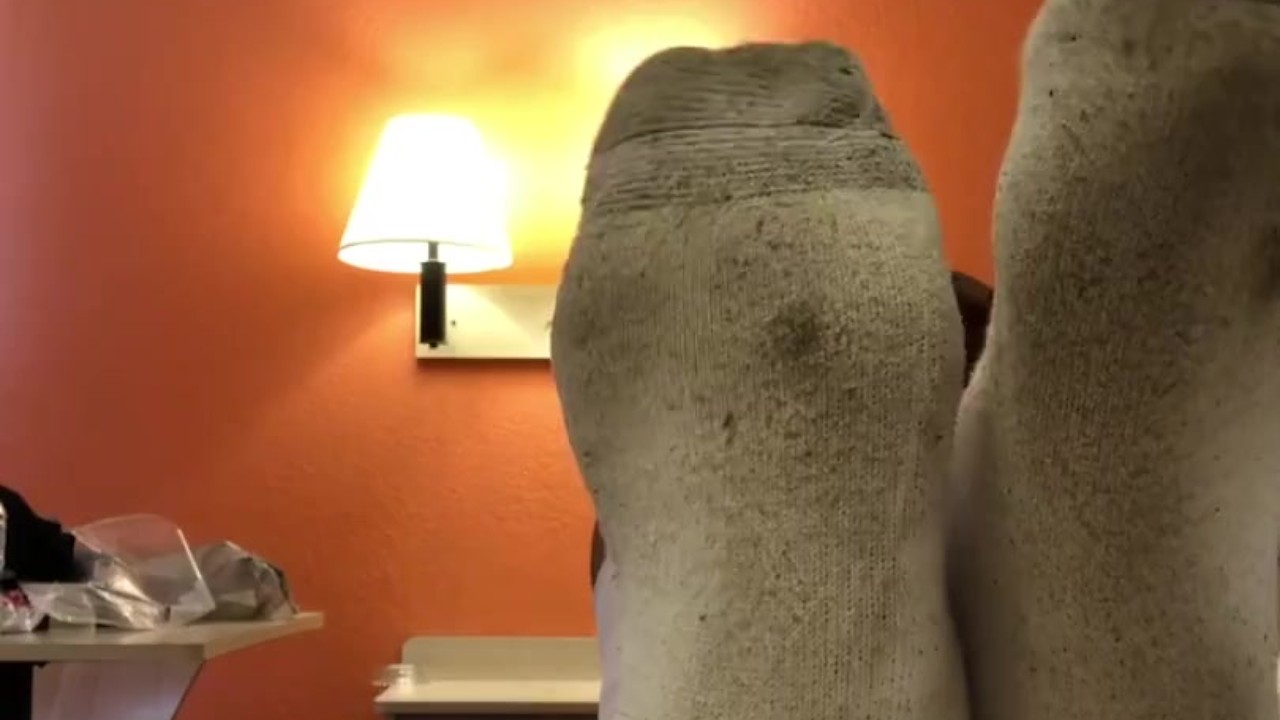 Gay Foot Worship with Socks and Fetish