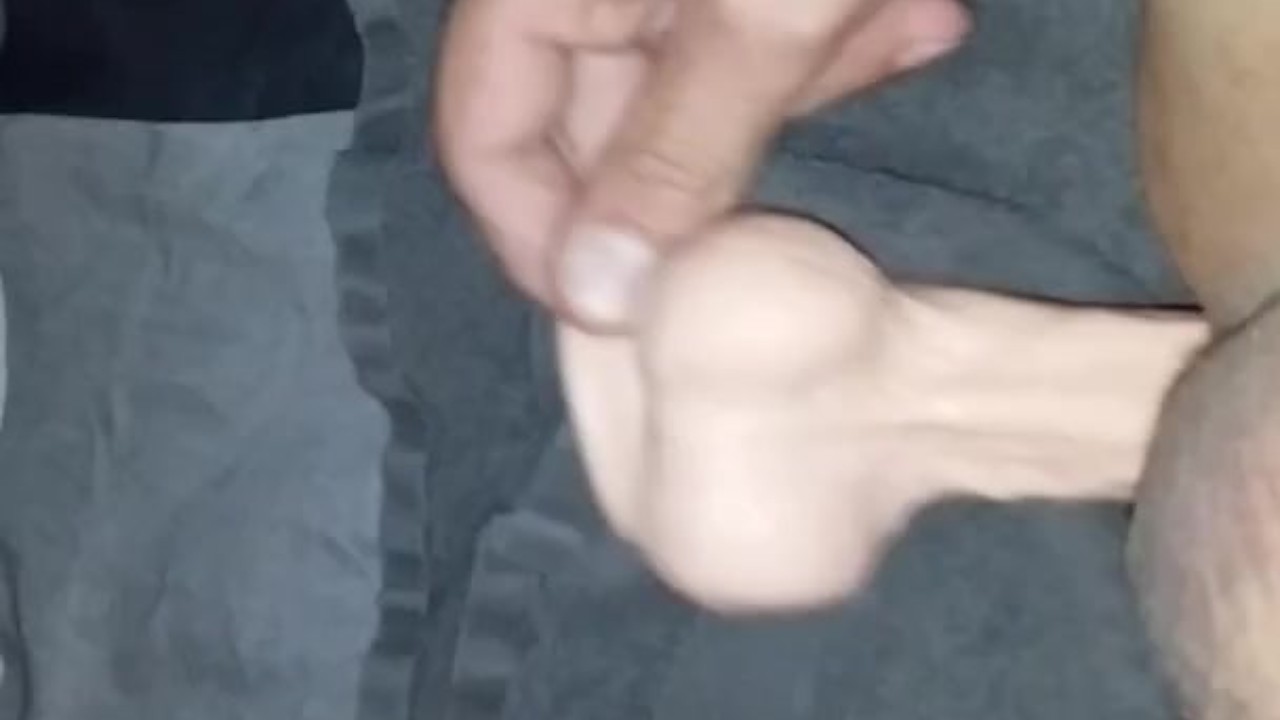 Solo Guy Masturbates to Orgasm